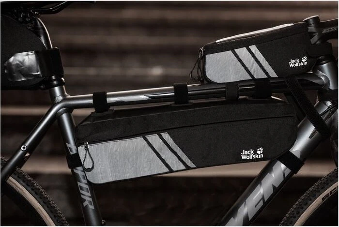 Jack Wolfskin Top Tube Bag Rahmentasche flash black