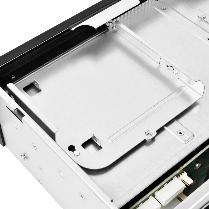 SilverStone RM21-308, Rackmount Storage, schwarz/grau, 2HE, ATX