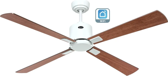 CasaFan Eco Neo III 132 WE-NB/KI WiFi Deckenventilator nuss/kirsche/weiß