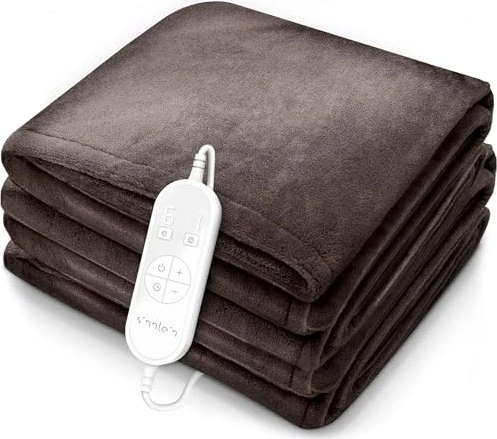 Sinnlein Heizdecke 160x120cm mit Abschaltautomatik braun