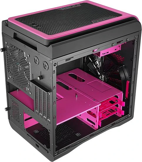 AeroCool DS Cube Pink Window Edition, Acrylfenster