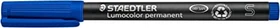 Staedtler Lumocolor 313 permanent blau, 10er-Pack