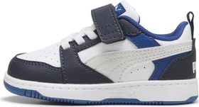 Puma Rebound V6 Lo puma white/feather gray/puma black (Junior)