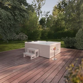 Home Deluxe Nimbus Whirlpool rechteckig 190x140x70cm