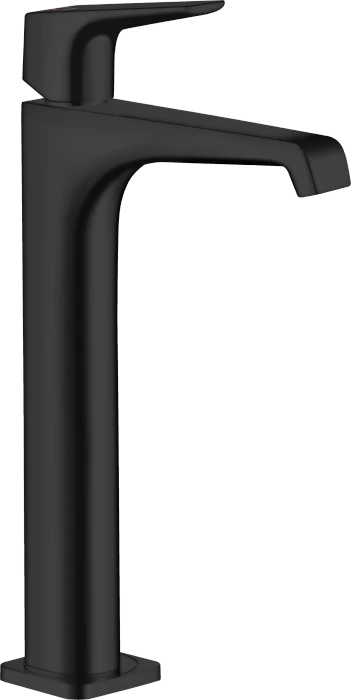 Hansgrohe Axor Citterio E 250 mit Hebelgriff für Aufsatzwaschtische mit Ablaufgarnitur mattschwarz