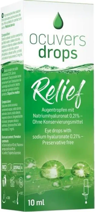 Ocuvers Drops Relief Augentropfen, 10ml