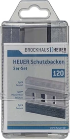 Brockhaus-Heuer Typ G/N/PP Schutzbacken-Satz, 3-tlg. magnetisch, 120mm