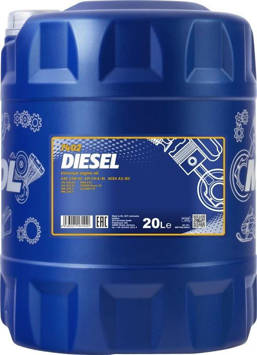 Mannol Diesel 15W-40 20l