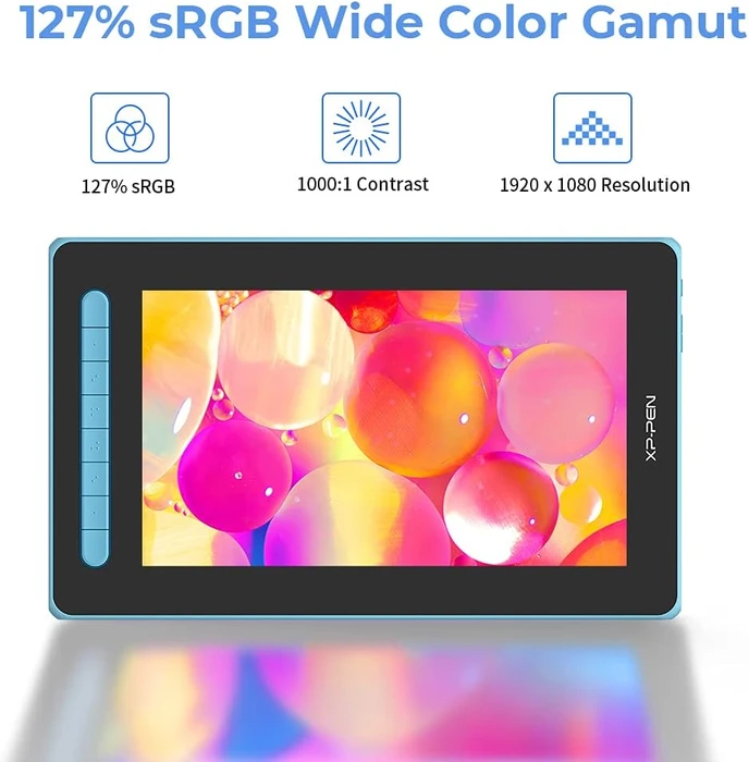 XP-Pen Artist 12 (2. Generation), blau