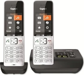 Gigaset Comfort 500A Duo schwarz/silber