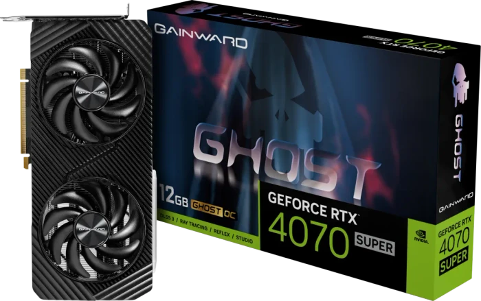 Gainward GeForce RTX 4070 SUPER Ghost OC, 12GB GDDR6X, HDMI, 3x DP