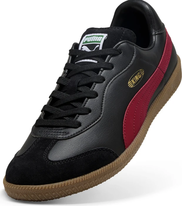 Puma King 21 IT puma black/dark crimson/gum (Herren)