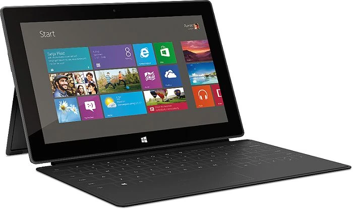 Microsoft Surface RT, schwarz, Tegra 3 T30L, 2GB RAM, 32GB, Touch Cover schwarz