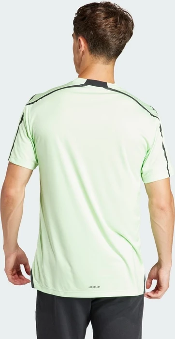 adidas Designed for Training Adistrong Workout Funktionsshirt kurzarm semi green spark/black (Herren)