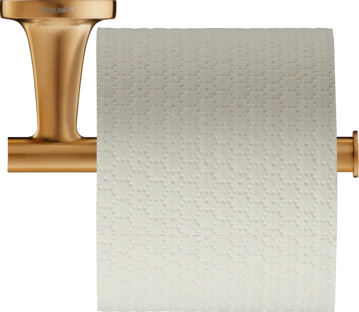 Duravit Starck T Papierrollenhalter bronze gebürstet