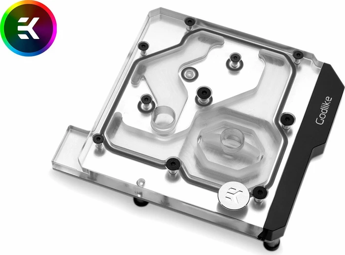 EK Water Blocks Quantum Line EK-Quantum Momentum MSI Z390 MEG Godlike D-RGB Monoblock, Nickel, Acryl
