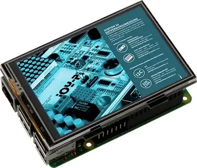 Joy-iT 3.5" TFT Touchscreen-Display, 480x320, resistiv, GPIO-Header 3.5"