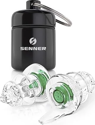 KidsPro Plug Gehörschutz transparent/grün, 1 Paar