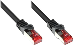 Good Connections RNS Patchkabel, Cat6, S/FTP, RJ-45/RJ-45, 5m, schwarz