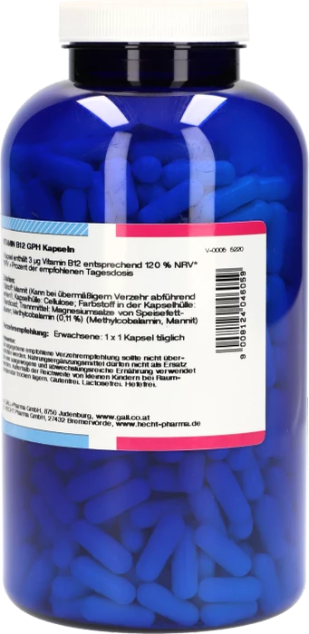 Vitamin B12 3µg GPH Kapseln, 750 Stück