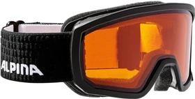 Alpina Scarabeo black matt/doubleflex hicon (Junior)
