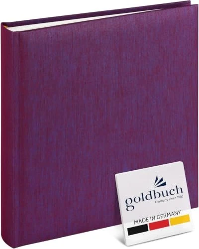 Goldbuch Buch Fotoalbum Summertime Trend 25x25 violett