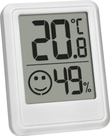 TFA Dostmann Thermo-Hygrometer weiß, digital, 1 Stück