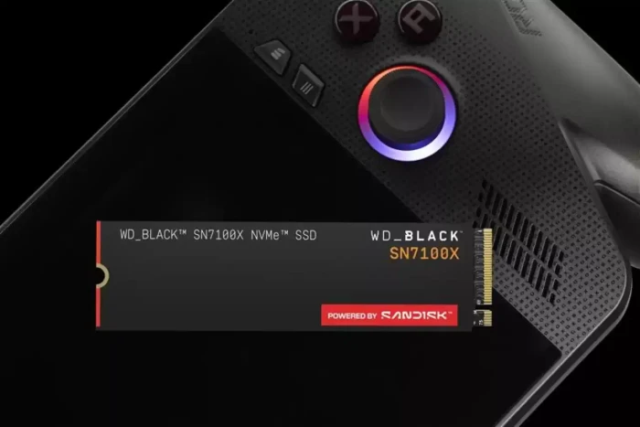 SanDisk WD_BLACK SN7100X NVMe SSD for ROG Xbox Ally (X) & PC 2TB, M.2 2280 / M-Key / PCIe 4.0 x4
