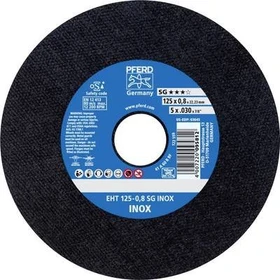 Pferd EHT 125-0.8 SG INOX Trennscheibe, 125x0.8x22.23mm, 25 Stück