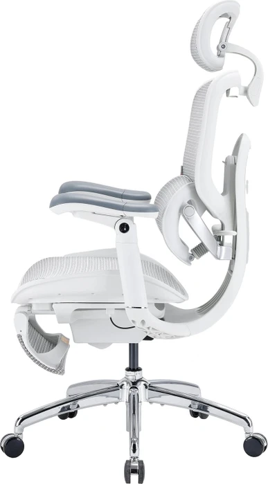 Sihoo Doro C300 Pro V2 adaptiver ergonomischer Bürostuhl, mit Fußstütze, weiß
