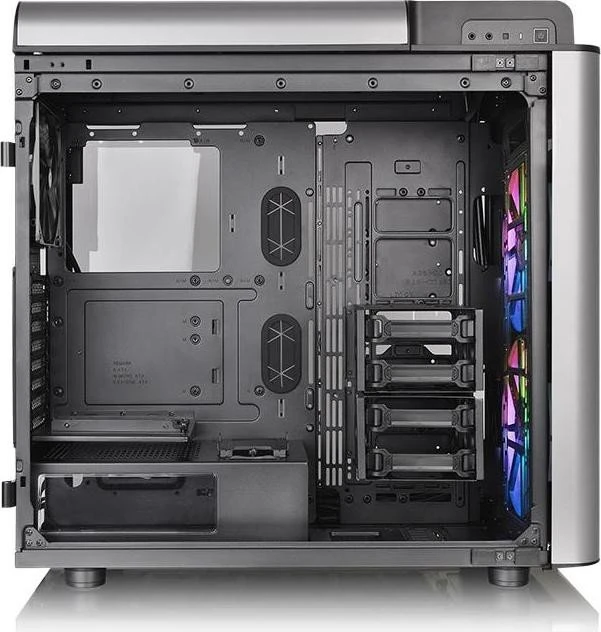 Thermaltake Level 20 GT ARGB, schwarz/silber, Glasfenster