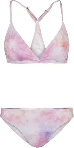Urban Classics Tie Dye Triangle Back Bikini-Set (Damen)