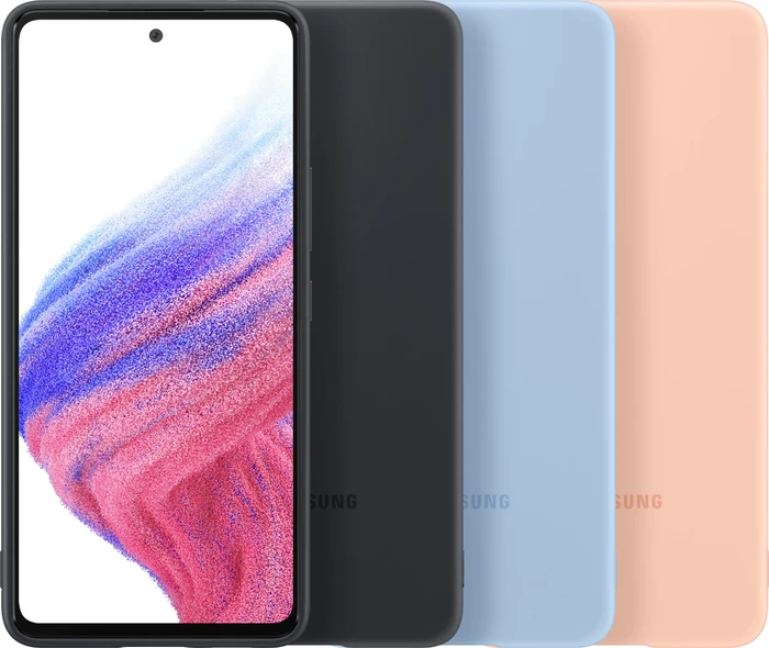 Samsung Silicone Cover für Galaxy A53 5G Arctic Blue