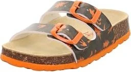 Superfit Fussbettpantoffel orange/mehrfarbig (Junior)