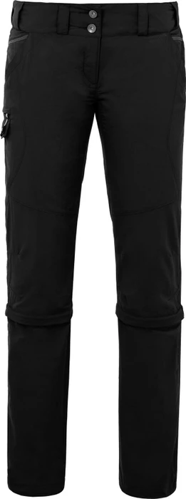 Vaude Skomer Capri ZO Zip-Off Hose lang schwarz (Damen)