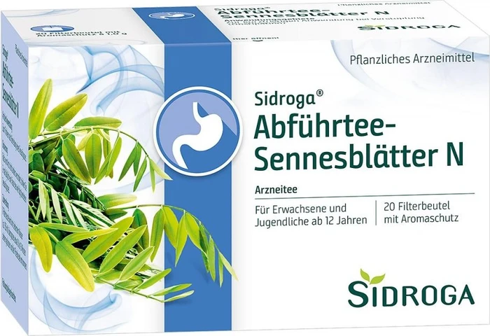 Sidroga Abführtee-Sennesblätter N Beutel, 20 Stück
