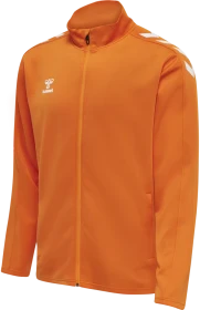 hummel Core XK Poly Zip Sweat Trainingsjacke orange tiger