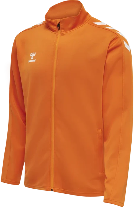 hummel Core XK Poly Zip Sweat Trainingsjacke orange tiger