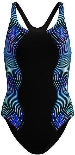 Speedo Medalist mit Print Badeanzug (Damen)