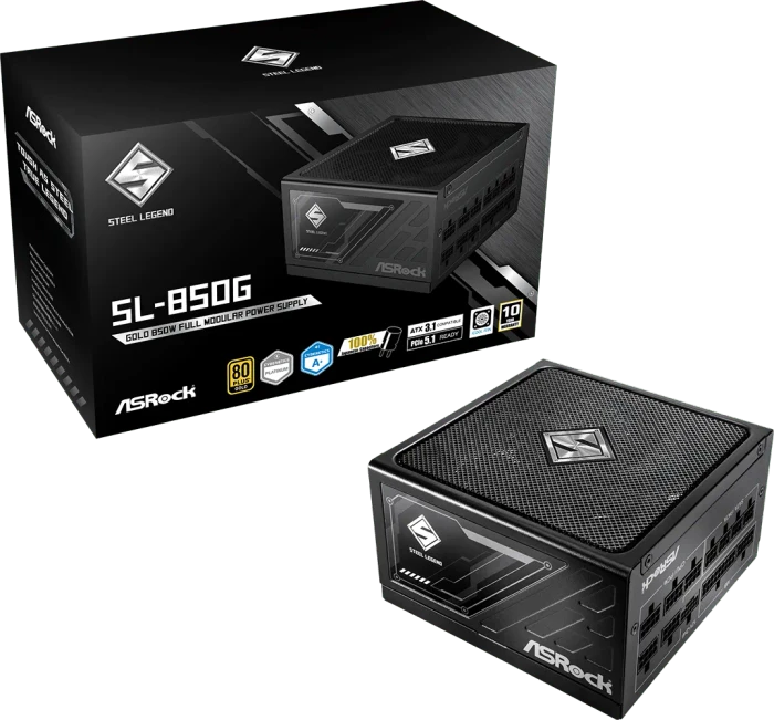 ASRock Steel Legend SL-850G 850W, ATX 3.1