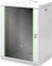 Digitus Professional Unique Serie Wandschrank 16HE, Sicherheitsglastür, IP2X, grau, 450mm tief Vorschaubild