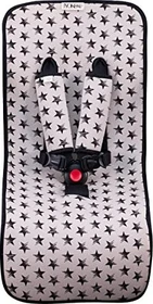 Jyoko Universal-Sitzauflage für Kinderwagen dark sky