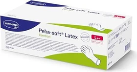 Hartmann Peha-soft Latex Comfort Einweghandschuhe L, 100 Stück