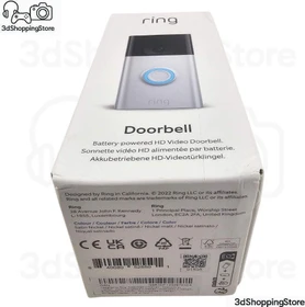 Ring Video Doorbell Gen2 (2020) Satin Nickel, Video-Türklingel