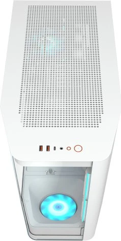 Cougar FV270 RGB, weiß, Glasfenster