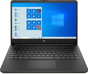 HP 14s-fq0918ng, Jet Black, 3020e, 4GB RAM, 64GB Flash, DE