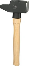 KS Tools Schlosserhammer Hickorystiel, 2.00kg französische Form
