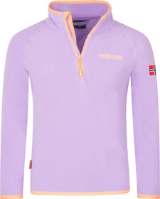 Trollkids Nordland Half Zip Pullover violet sorbet/graphite (Junior)