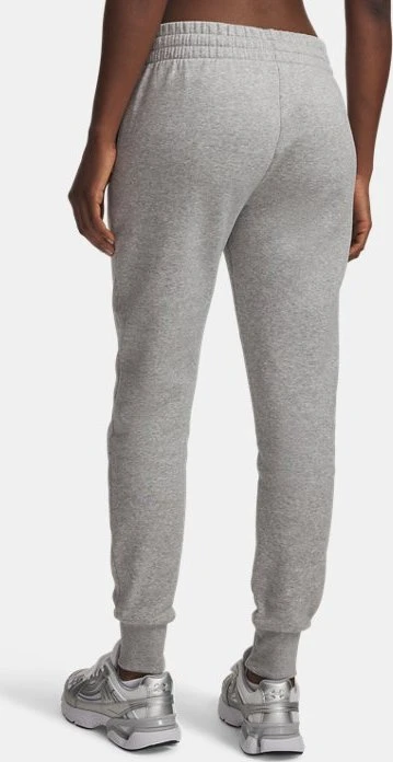Under Armour Rival Fleece Trainingshose lang mod grey light heather/white (Damen)