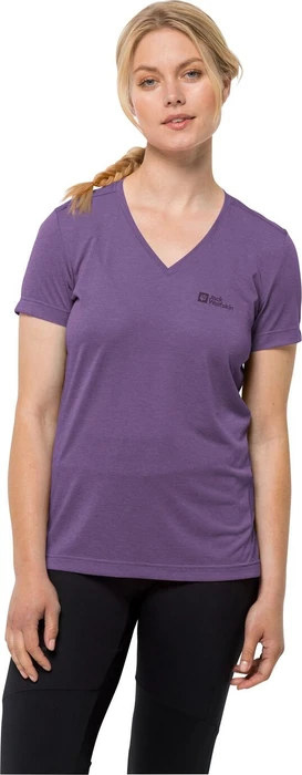 Jack Wolfskin Crosstrail Funktionsshirt kurzarm ultraviolet (Damen)